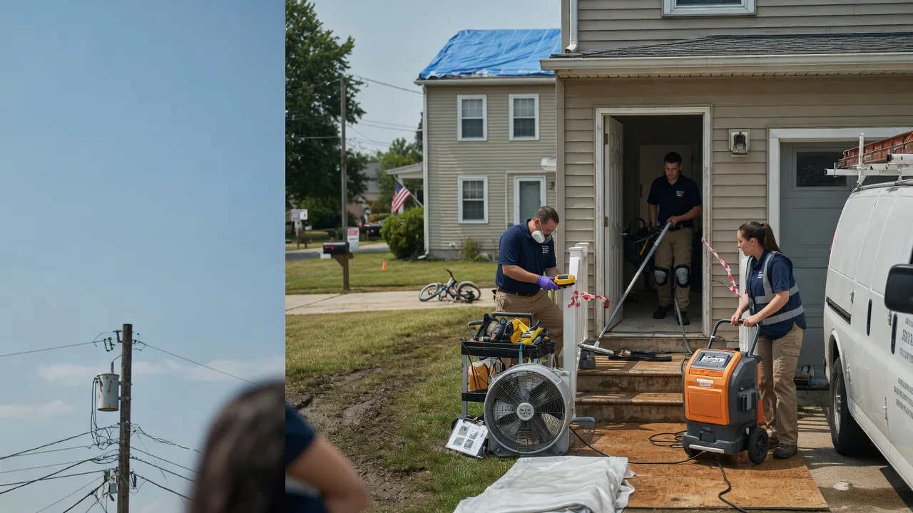Water Damage Repair in Mcintyre, PA near me